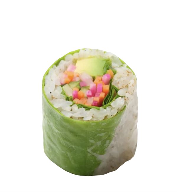 Crevette avocat, ciboulette, menthe