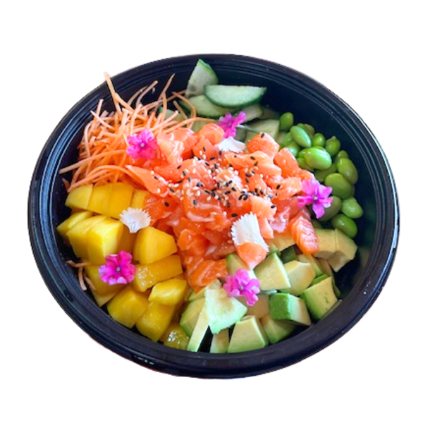 Poké bowl saumon